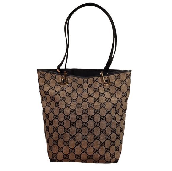 Gucci Handbags - Auth! GUCCI Campus monogram canvas small tote bag